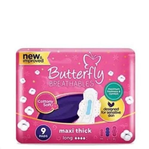 Butterfly Pads Maxi Long 9Pcs