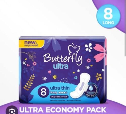 Butterfly Pads Ultra Long 8pcs
