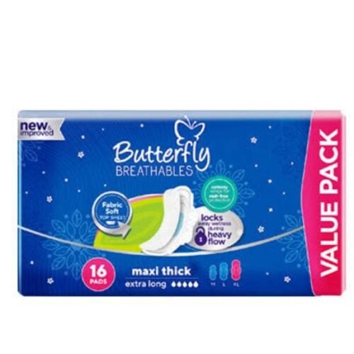 Butterfly Pads Maxi Xtra Long Value 16pcs