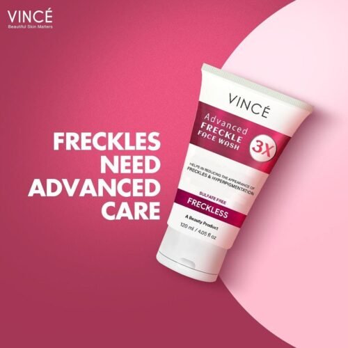 Vince Advance Freckle Face Wash 120ml