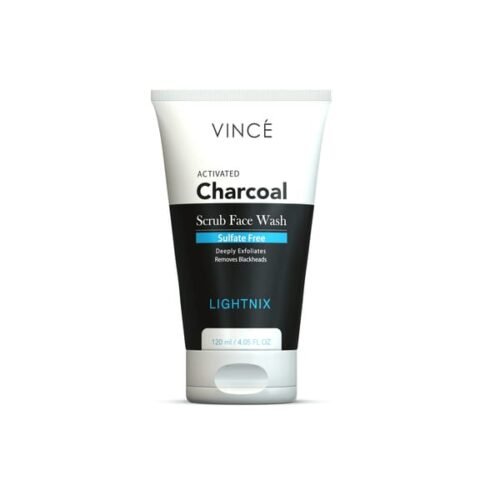 Vince Charcoal Scrub Face Wash 120ml