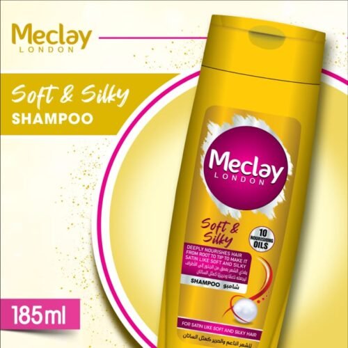 Meclay Shampoo Soft & Silky 185ml
