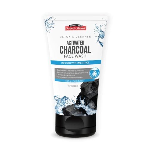 Saeed Ghani Charcoal Face Wash 100g