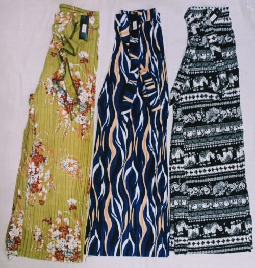 Jersey Flexible Printed Trouser