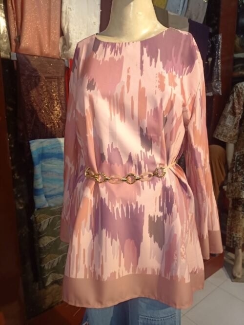 Chiffon Top with Jeans Pant