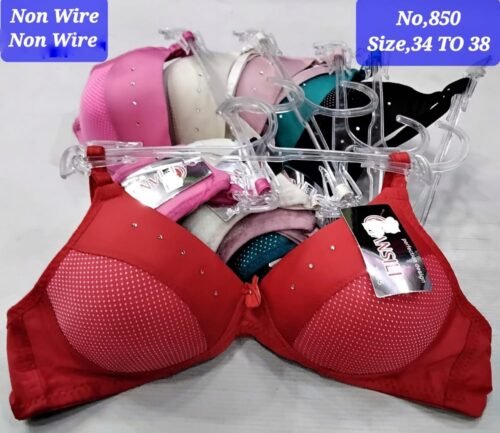 Non-Wire Bra with Light Paded Article (850)