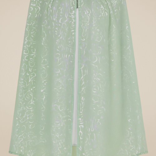 Chiffon Top Front Open