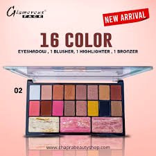 Glamorous 16 Color Cherish Eyeshadow Palette