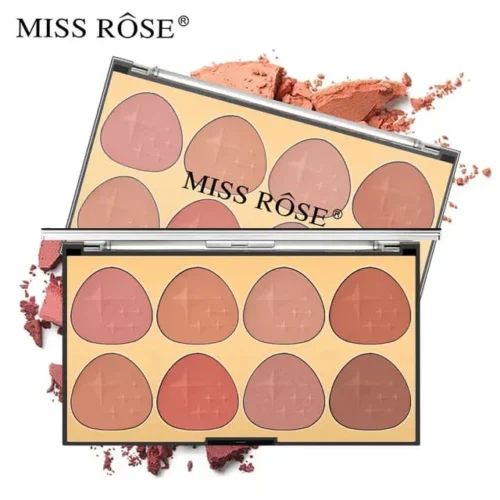 Miss Rose 8 Colors Blush On Kit