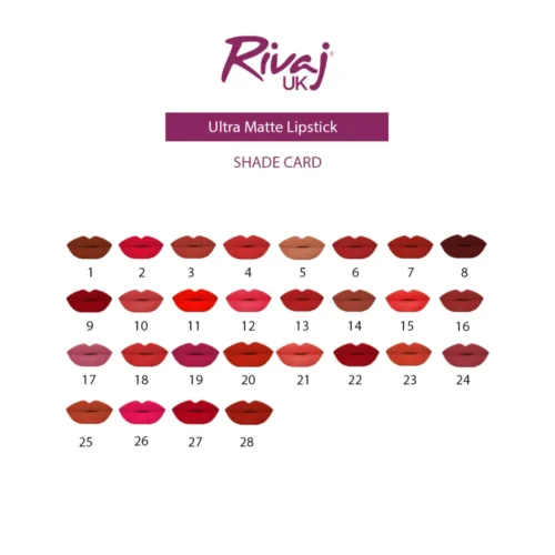 Rivaj Ultra Matte Lipstick