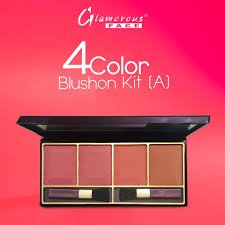 Glamorous Blush On 4 Colors Kit