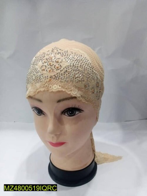 Net Fancy Hijab cap