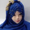 Georgette Fancy Stoler Hijab