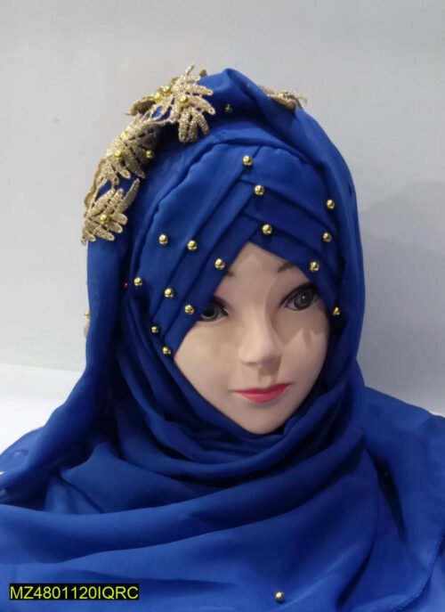 Georgette Fancy Stoler Hijab