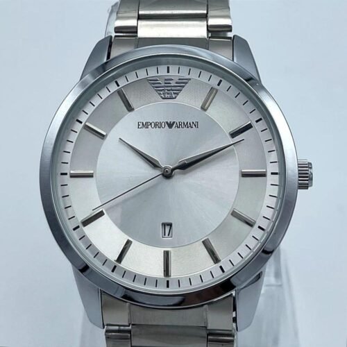 premium stainless steel wristwatch