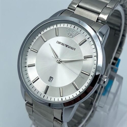 premium stainless steel wristwatch