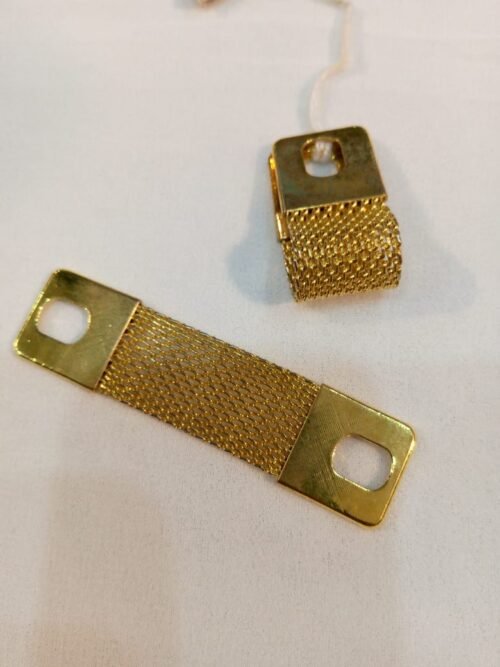 WhatsApp Image 2025-09-25 at 5.00.53 PM Luxury Gold Mesh Cufflinks