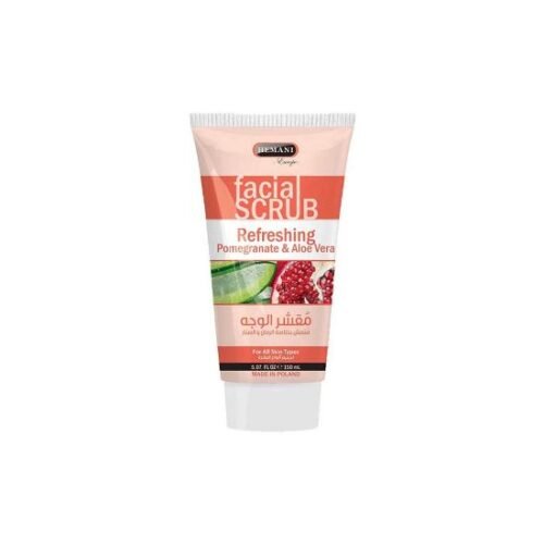 Hemani Refreshing Facial Scrub with Pomegranate and Aloe Vera (150 ml)