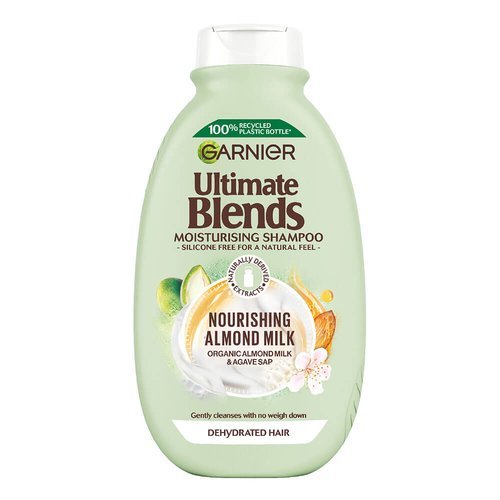 ALMOND CRUSH SHP B360 EN FRONT Garnier Almond Milk & Agave Sap Normal Hair Shampoo