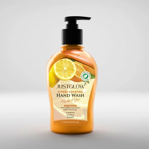 Anti_Bacterial_Hand_Wash_500ml_Dark_Orange Just Gold Citrus Cocktail Anti-Bacterial Hand Wash (500ml)