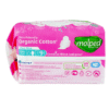Molped Pure & Soft Maxi Thick Organic Cotton Pad, Long (9-Pads)