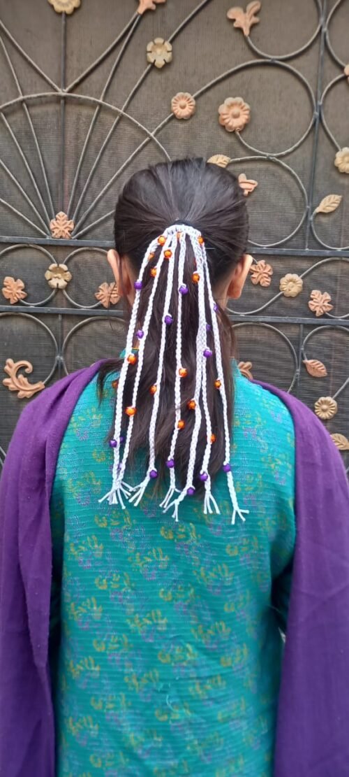 Handmade Thread Hair Ponytail
