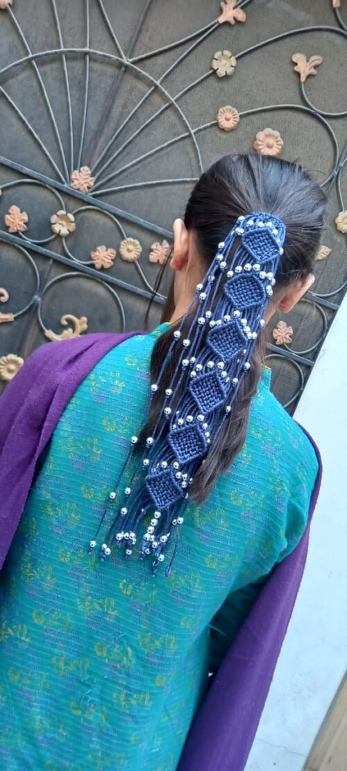 Handmade Thread Hair Ponytail