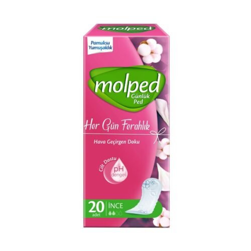Molped Pantyliner Everyday Freshness pH Balanced (20-pcs)