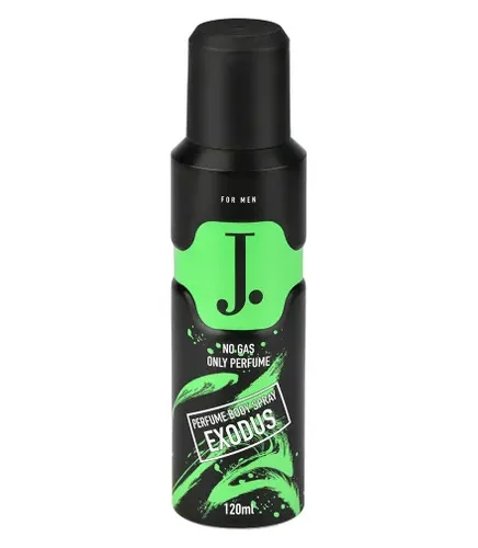 exodus J. EXODUS No Gas Pour Homme Body Spray (120 ml)