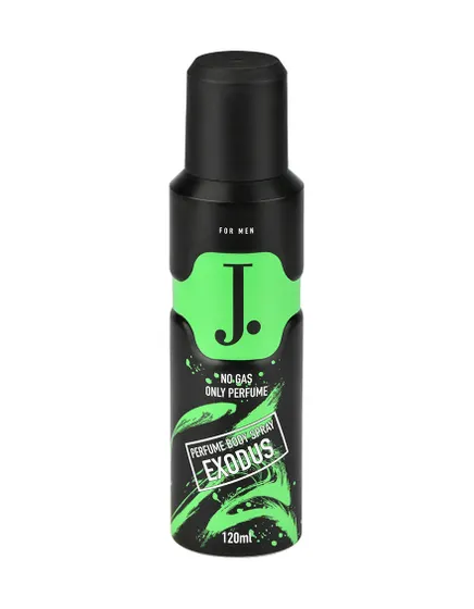 J. EXODUS No Gas Pour Homme Body Spray (120 ml)