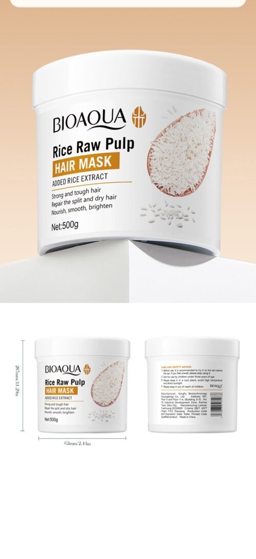 BIOAQUA Rice Raw Pulp Hair Mask