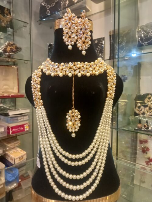 Pearl Bridal Jewellery Set