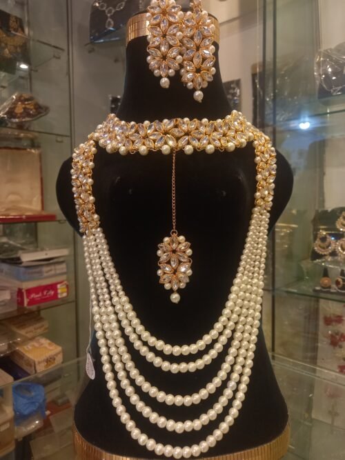 Pearl Bridal Jewellery Set