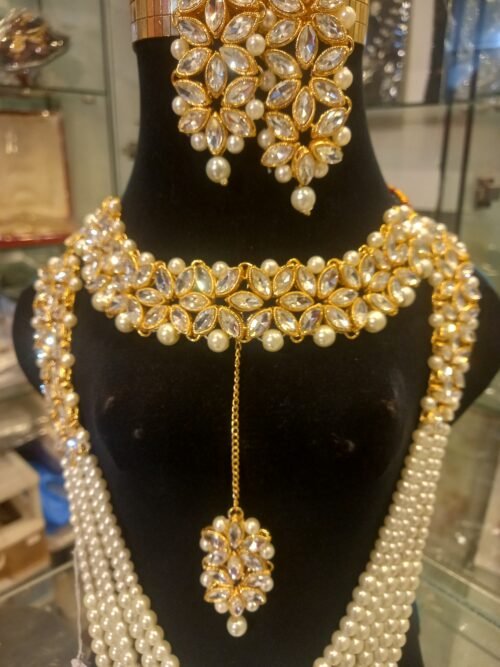 Pearl Bridal Jewellery Set