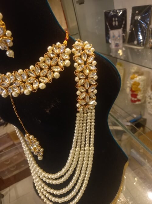 Pearl Bridal Jewellery Set
