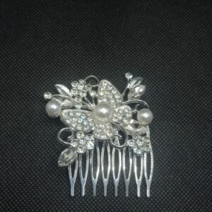 Elegant Butterfly Stone Hair Clip