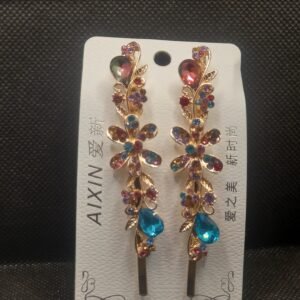 Elegant Butterfly Stone Hair Clip