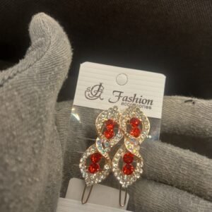 Elegant Butterfly Stone Hair Clip