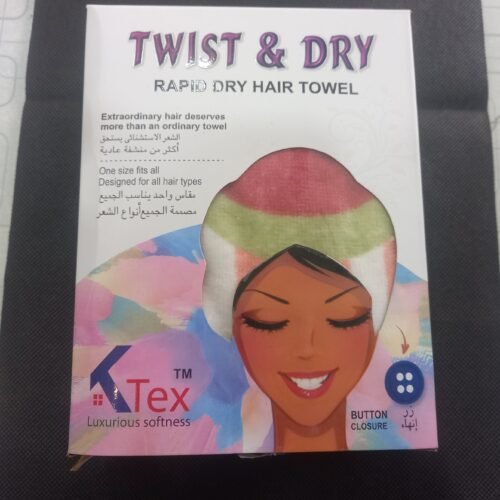 Twist & Dry Rapid Dry Hair Towel
