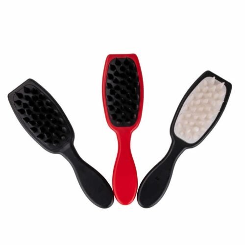 Soft Silicone Bristles Detangling Shampoo Hair Brush