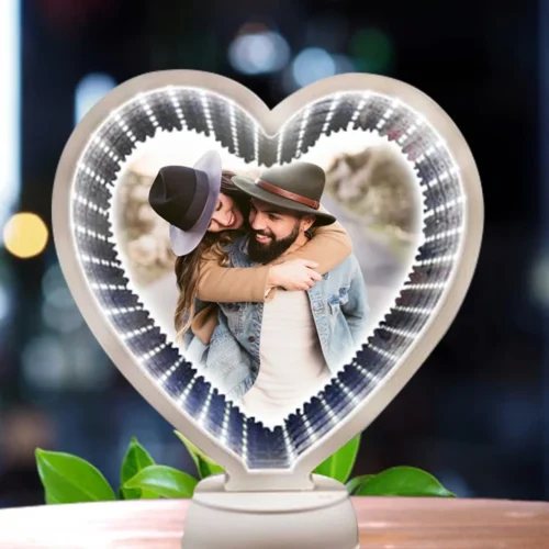 3D-Heart-Magic-Mirror-4 3D Magic Mirror Heart Shape LED Photo Frame