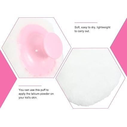 Powder Puffs with Short Handles