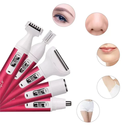 Kemei KM-628 5 in 1 Hair Remover for Women