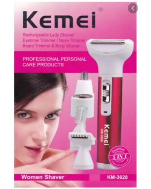 Kemei KM-628 5 in 1 Hair Remover for Women
