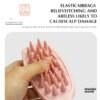 Soft Silicone Bristles Detangling Shampoo Hair Brush