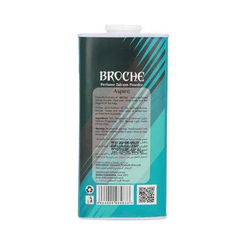 Broche Aspire Talcum Powder