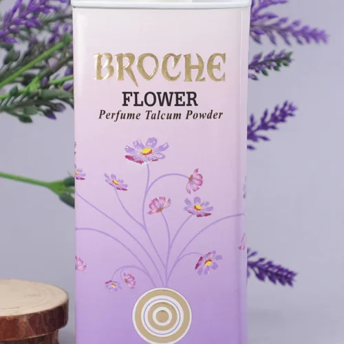 Broche Flower Talcum Powder