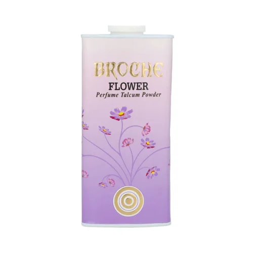 Broche Flower Talcum Powder