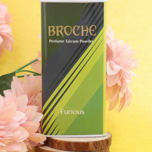 Broche Furious Talcum Powder
