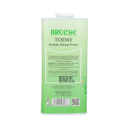 Broche Today Talcum Powder